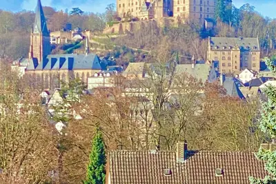 Image de Large panorama suite with castle view terrace