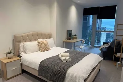 Image de Lux 1br Melbourne Cbd | Pool, Gym & Sauna +sofabed