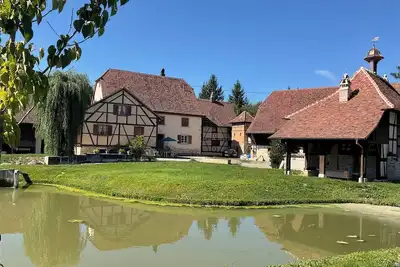 Image de Maison d’exception 1690 au bord de l’Ill – Domaine patrimonial unique en Alsace