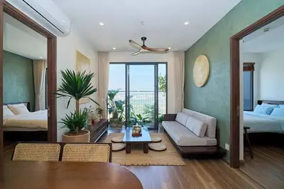 Image de Stylish Japandi 2br Apartment in Ocean Park, Hanoi