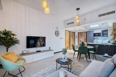 Image de Spacious 1br Sleeps 4+Pool, Gym & Rooftop Terrace