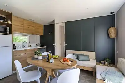 Image de Cottage Châtaigne Premium 3 pièces 4 personnes climatisé - Tv