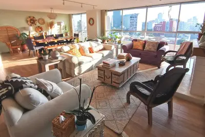 Image de Bright & Spacious Apartment with Mexico City Views – Polanco