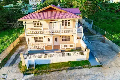 Image de LaKay Mwen--Marvelous 2-bedroom house with Ac and king bed in charming Soufrière