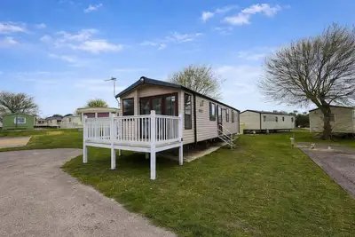 Image de Lovely caravan with decking at Cherry Tree Park, Norfolk ref 70724c