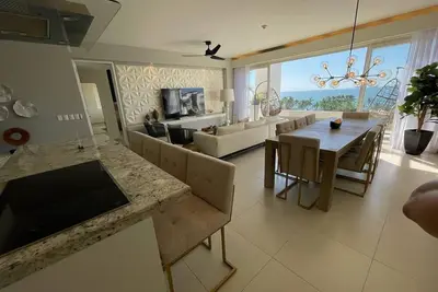 Image de Marival Luxury 4br-4BTh Ocean View Condo w/ Rooftop & Private Pool & Bbq Area