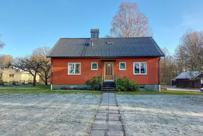 Image de Belle maison à Bolmsö avec vue sur le lac