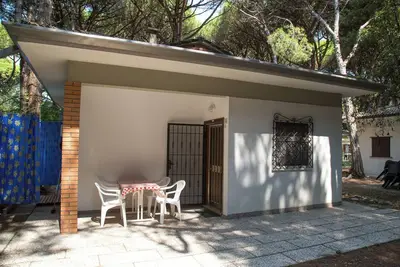 Image de Bungalow en front de pin à quelques pas de la plage