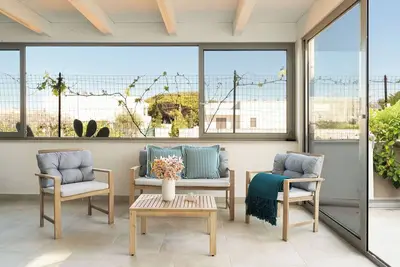 Image de Agréable appartement pour 4 personnes avec climatisation, Wifi, Tv et patio, près de Ostuni