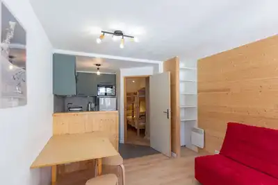 Studio confortable pour 4 pers à La Mongie, proche pistes