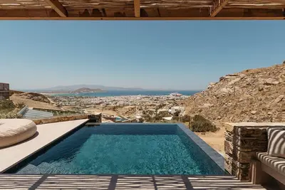 Image de Villa Elaith, Divine Sea & City Views, Private Pool, Furnished Terrace, Naxos