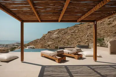 Image de Villa Thyrissa, Divine Sea & City Views, Private Pool, Furnished Terrace, Naxos