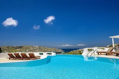 Image de 8br Mykonos Villa • Infinity Pool • Town Views