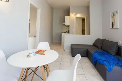 Image de in Kato Gouves mit Blick auf den Sonnenuntergang by Interhome