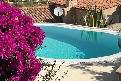 Image de Villa Roccia d'Oro avec piscine privée, vue mer, Wi-Fi et climatisation