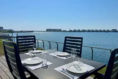 Image de Landungsbrücke 22 - 1st row by the water, infrared cabin, terrace, beach chair