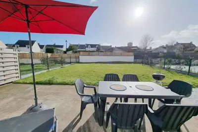 Image de Maison moderne 6 pers à St Gildas de Rhuys, Wifi, parking