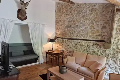 Image de Maison de vacances 'Le Grand Cerf' avec vue montagne, balcon et Wi-Fi