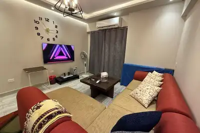 Image de Comfy 2-bedroom apartment with Ac in Nasr City-New Cairo Border
