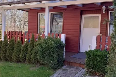 Image de Vacation home on Lake Petersdorf with terrace, rowing boat and playground