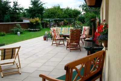 Image de Family-friendly vacation home with terrace & barbecue