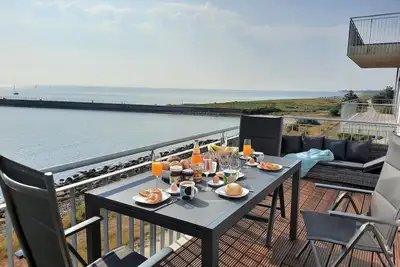 Image de HochSee - sea view, infrared cabin, private parking, washing machine, fireplace