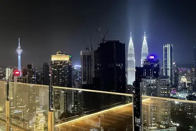 Agile Sky Pavillion Residence Kl by Moonlight