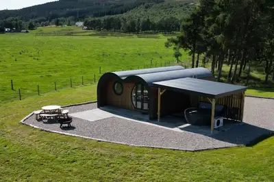 Image de Luxury Pod Lodge & hot tub situated just outside Cairngorms National Park