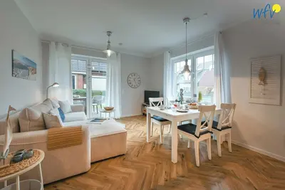 Image de Modern vacation apartment Zimt und Zucker on Langeoog with terrace and garden