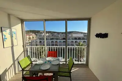 Image de Charmant T2 à 100 m des plages, 4 personnes avec loggia