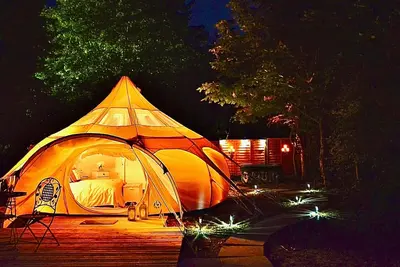 Image de Apple Blossom, dog friendly yurt located in Alkborough, Lincolnshire