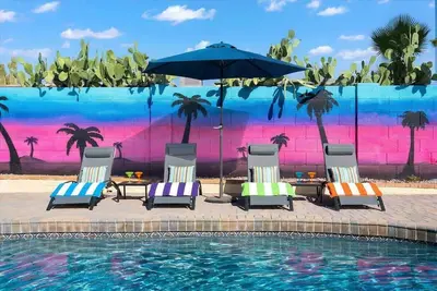 Image de Private pool + fire pit · Moon Valley retreat