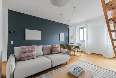 Image de Blueground | Leopoldstadt, balcony, nr Prater