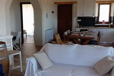 Image de Spectacular villa with sea view, 6min drive from Chania airport, near famous beach