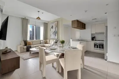 Image de Luxurious 2 bedroom apartment with Burj Khalifa views, connected to Dubai Mall