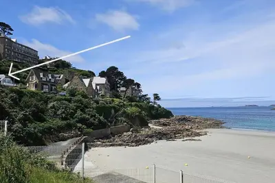 Image de Maison à louer avec balcon et Wifi près de la plage à Perros-Guirec