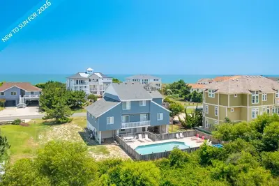 Image de Semi-oceanfront pet-friendly Corolla home w/ pool and hot tub!