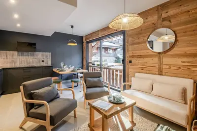 Image de Morzine: Appart 6 pers, 41m², centre, ski-in/ski-out