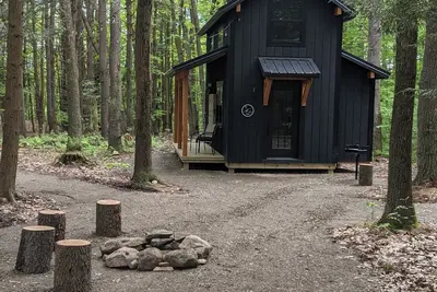 Image de Cozy 2-bedroom cabin in Dansville with all the modern convenience’s