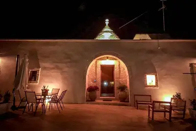 Image de Suite « Masseria Latorre - Antica Lamia » avec jardin, Wi-Fi et climatisation