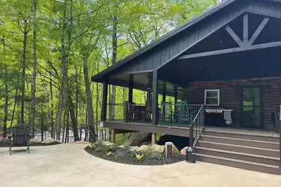 Image de Entire cabin in Silver Cliff, Wisconsin on the Peshtigo River