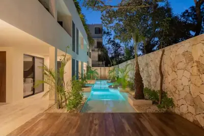 Image de Luxury Apartment in Aldea Zama! Swim-Up Pool