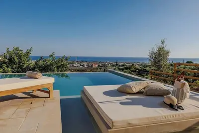 Image de Malia Vista Villa - Private Pool, Panoramic Seaview