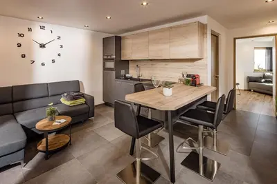 Image de Appartement 'Sweet Dolomiti Sonneck' avec vue sur la montagne, terrasse partagée et Wi-Fi