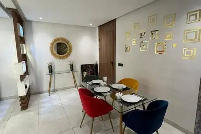 Image de Escapade Chic à Marrakech – Appartement Élégant 2 Chambres avec Parking Gratuit