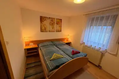 Image de Maison de vacances « Gemütliches Haus in Stadtnähe » avec jardin privé, balcon et Wi-Fi