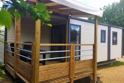 Image de Mobil home pour 6 personnes avec terrasse