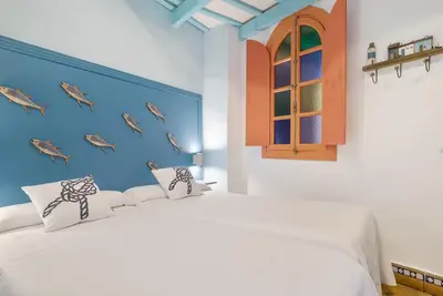 Image de Chambre « Hostal Santa Catalina 2 » avec terrasse partagée, Wi-Fi et climatisation