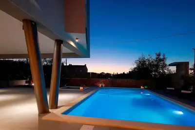 Image de Luxury Villa Lanterna heated pool jacuzzi bbq family