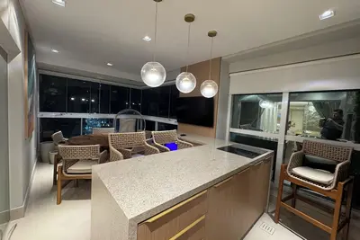 Luxurious beachfront apartment in Itapema, Sc.